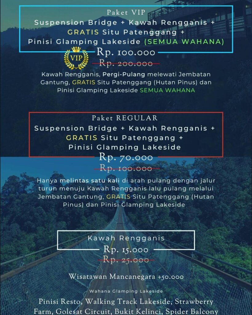 Rengganis Suspension Bridge, Tempat Healing Viral Baru di Ciwidey 3 285535275 1201940103884726 3635471684409430951 n 1