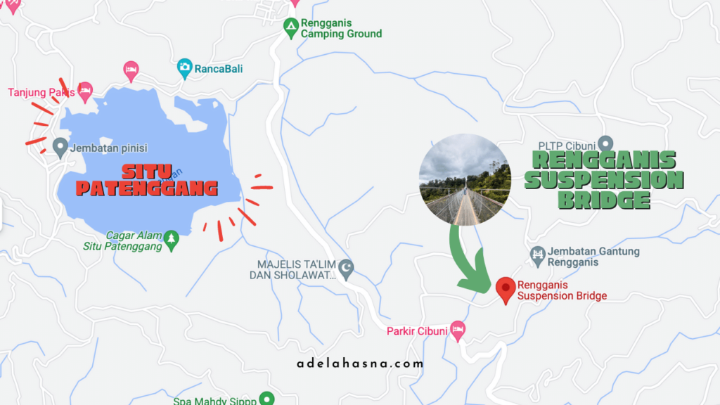 Rengganis Suspension Bridge, Tempat Healing Viral Baru di Ciwidey 2 Brown Beige Simple Modern Daily Vlog YouTube Thumbnail 4